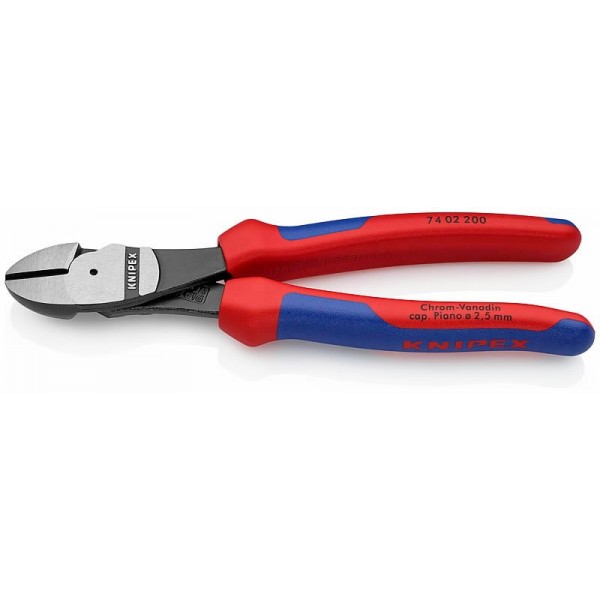 Külglõiketangid 200mm comfort käepide, Knipex