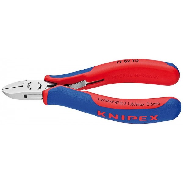 Külglõiketangid 115mm D1.6mm comfort käepide, Knipex