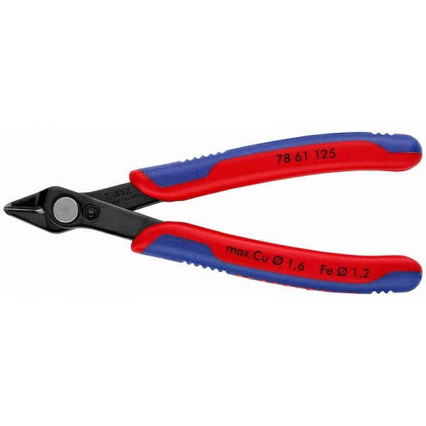 Külglõiketangid Super Knips 125mm D1,6mm, Knipex