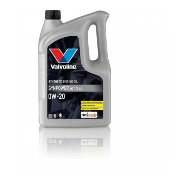 Mootoriõli Synpower MST FE C6 0W20 5L, Valvoline