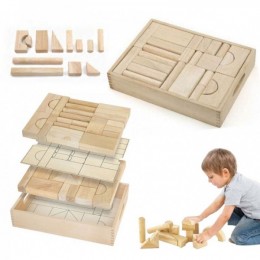 Деревянные блоки от Viga Toys 46 элементов