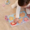 CLASSIC WORLD Puzzle Blocks Pusle lastele Mereloomad Sobivad värvide kujundite õppimine 6 el.