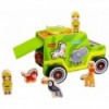 TOOKY TOY Puidust Jeep Safari Sorter Car