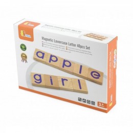 Набор деревянных магнитных букв VIGA из 40 элементов