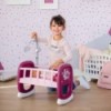 Детская кроватка Smoby Cradle с каруселью Baby Nurse