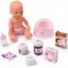 Детская кроватка Smoby Baby Nurse 2in1 для куклы пеленальный коврик + кукла