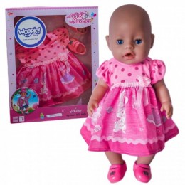 WOOPIE Одежда для куклы Pink Bunny Dress 43-46 см