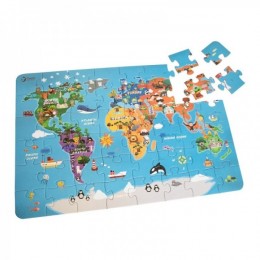 CLASSIC WORLD Пазл Карта мира Континенты 48 шт.