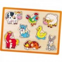 Деревянная головоломка Farm Viga Toys Puzzle