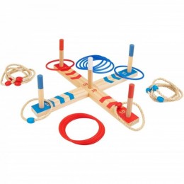 Tooky mänguasi puidust lõbus mäng Serso Ring Cross Arcade