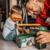 WOOPIE Большой ящик для инструментов для детей DIY Kit Отвертка-дрель 15 шт.