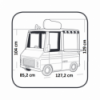 Feber Pink Food Truck 2in1 Товары для кухни и транспорта Кухонные аксессуары 50 шт.