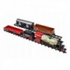 WOOPIE Classic Electric Train Coaster Track Sound Light + 29 Akc.