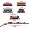 WOOPIE Classic Electric Train Coaster Track Sound Light + 29 Akc.