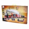 WOOPIE Classic Electric Train Coaster Track Sound Light + 29 Akc.