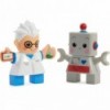 Little Tikes 2 Figures Ученый и робот Блоки Вафли