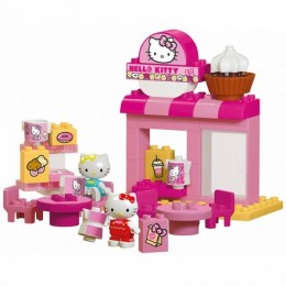 Кофейня Big Bloxx Hello Kitty + 2 фигурки 45 шт.