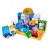 BIG Building Blocks Peppa Pig Medical Center kohvris + 2 figuuri (32 tk.)