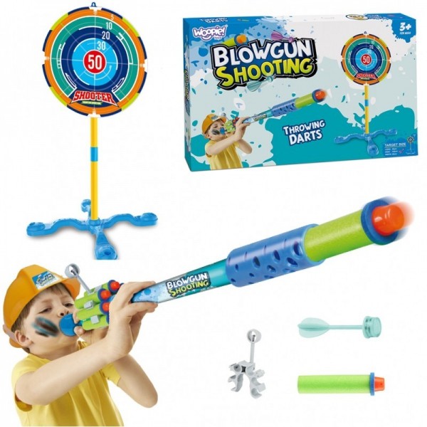 WOOPIE Set Launcher Blower Стрельба по мишеням + Щит 30 шт.