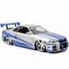 JADA kiire ja vihane Briani Nissan Skyline GTR 1:24 auto