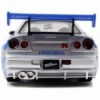 JADA kiire ja vihane Briani Nissan Skyline GTR 1:24 auto