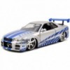 JADA kiire ja vihane Briani Nissan Skyline GTR 1:24 auto