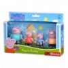 PlayBIG BLOXX telliskivikomplekt Peppa Pig Family 4 figuuriga