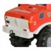 Rolly Toys Unimog Mercedes Benz Pedal car Guard + Rooster