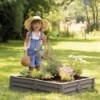 Smoby Sandbox Flower alus lastele 2in1