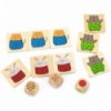 VIGA Wooden Puzzle Quick Match Game 27 tk.