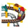 WOOPIE Elektriraudtee 2in1 Race Track Train Viaduct Auto XXL 192 el.