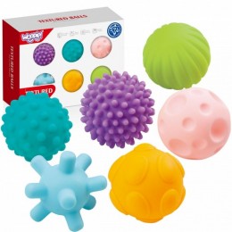 WOOPIE Squeeze Sensory Blocks 6 эл.