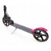 Suurte ratastega tõukeratas Dots 200mm must/roosa
