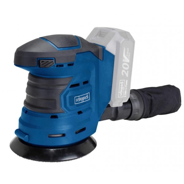 Akuga ekstsentriklihvija COS125-20ProS, karkass, Scheppach