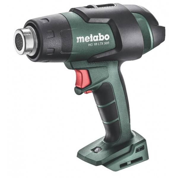 Akukuumaõhuföön HG 18 LTX 500 18V, karkass, Metabo
